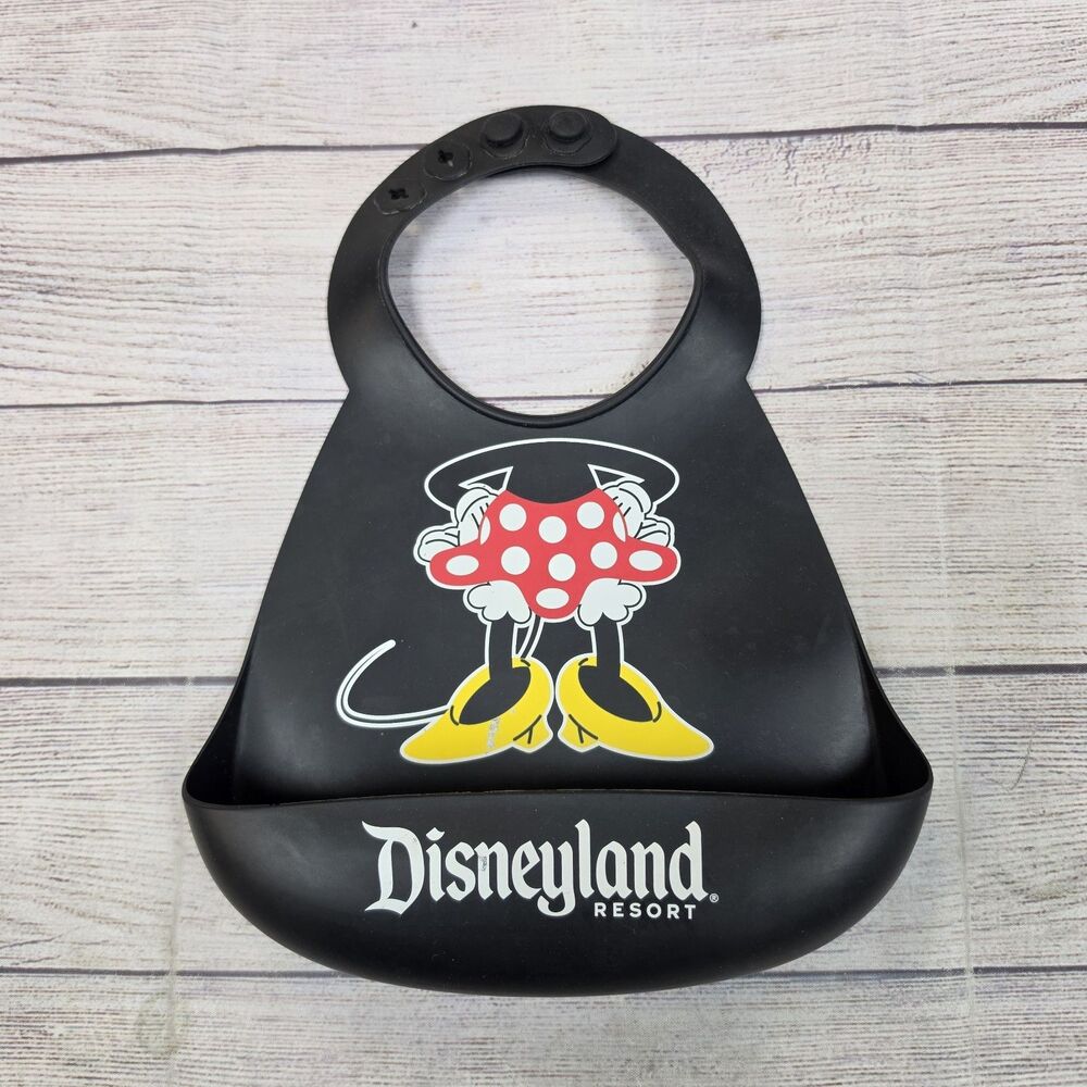 Disney Disneyland Resort Baby Bib Minnie Mouse Onesize Vacation Trip Merch